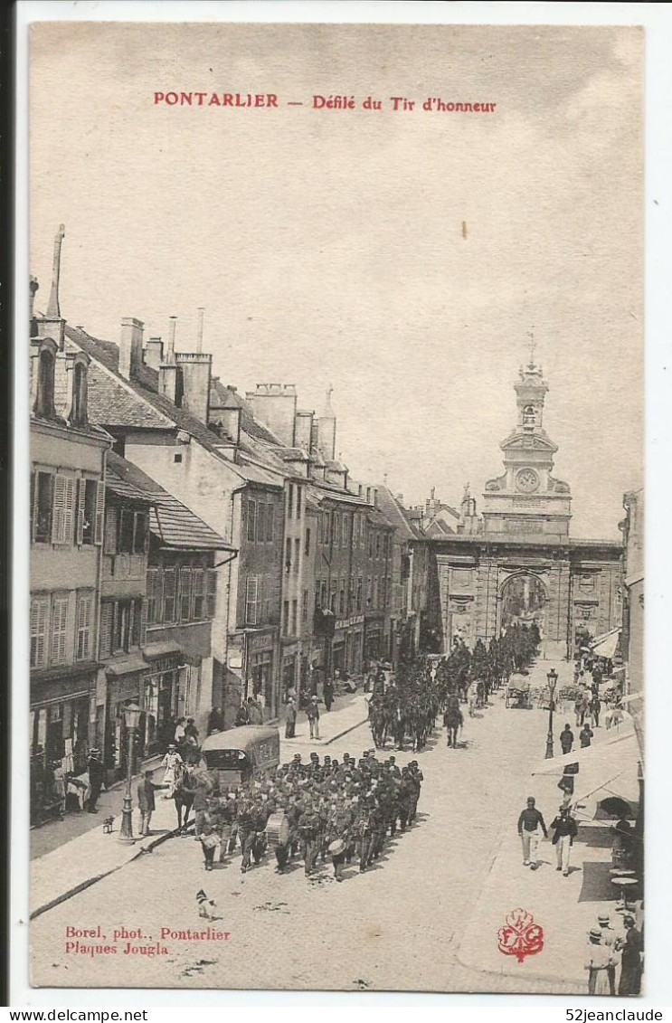 Défilé Du Tir D'Honneur    1930-40      N° - Pontarlier