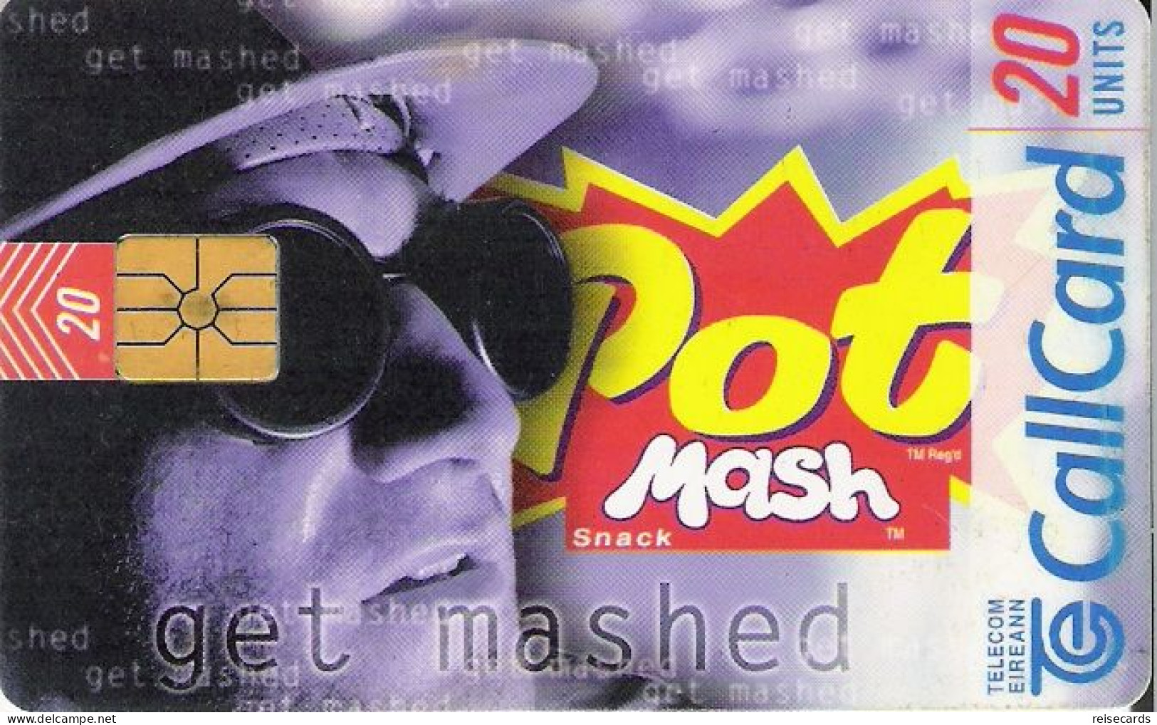 Ireland: Telecom Eireann - 1998 Pot Mash Snack - Ierland