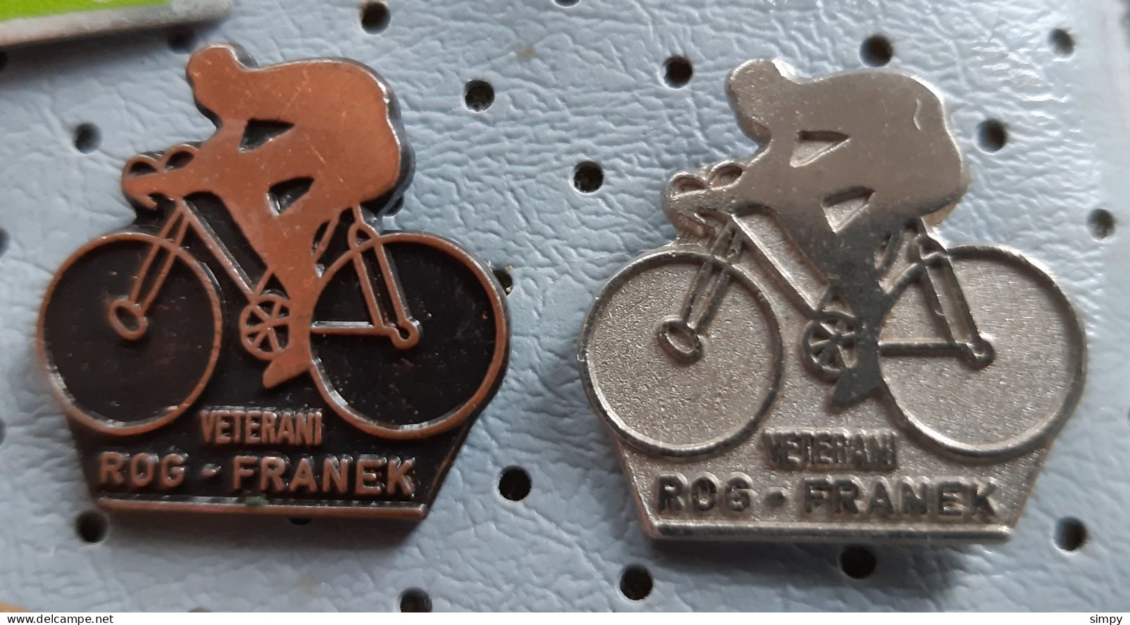 Senior Cycling Club Rog Franek Veterani Slovenia Pins - Cyclisme