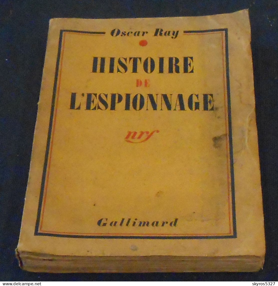 Histoire De L’Espionnage - 1901-1940