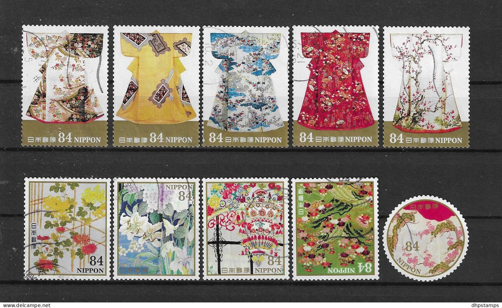 Japan 2021 Kimono Tissue Y.T. 10490/10499 (0) - Oblitérés