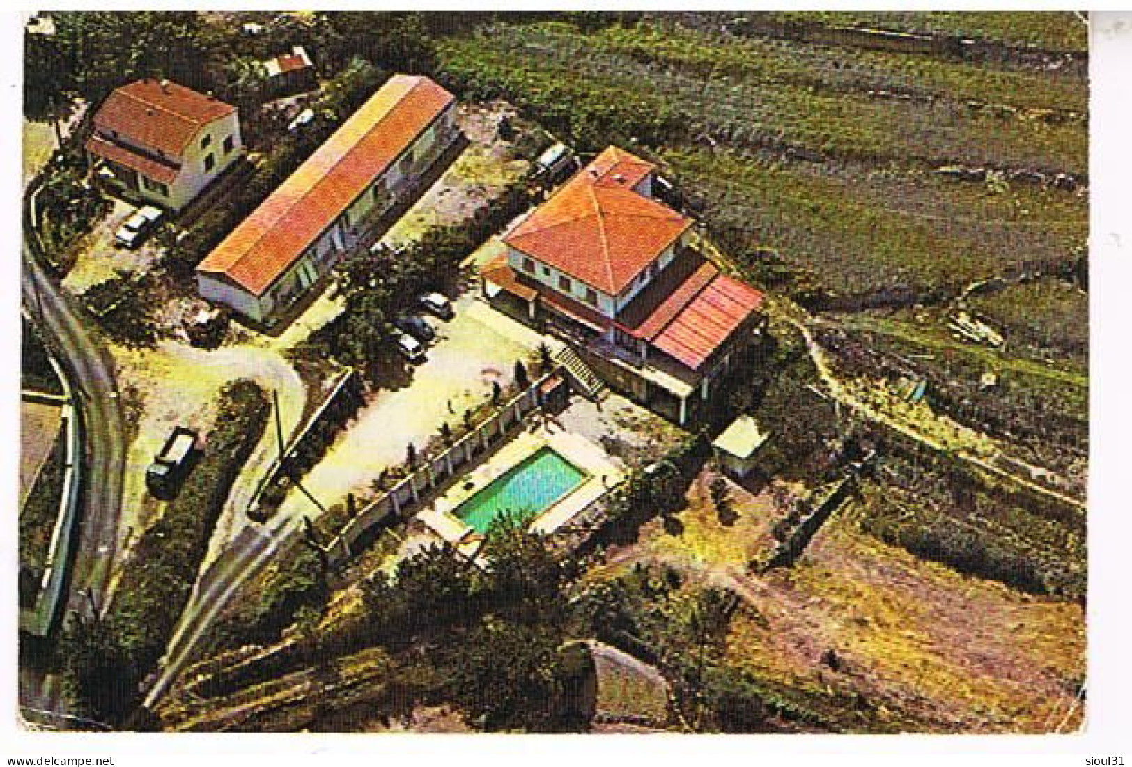 30   ANDUZE  HOTEL RESTO L ETOILE GENERARGUES 1985 - Anduze