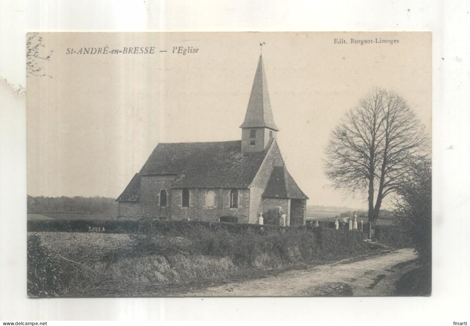 Saint André En Bresse, L'Eglise - Andere & Zonder Classificatie