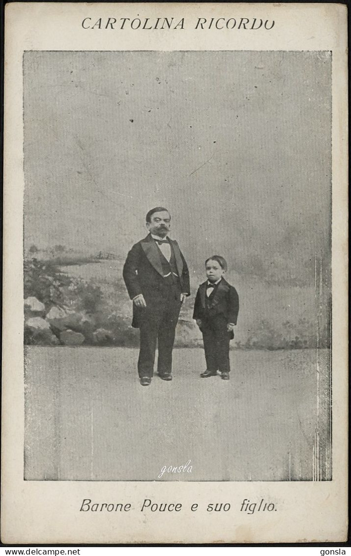 BARONE POUCE E SUO FIGLIO 1920 - Personnages Historiques