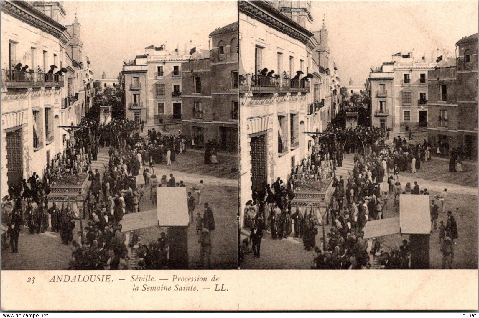 Andalousie - Séville Procession De La Semaine Sainte - Sevilla