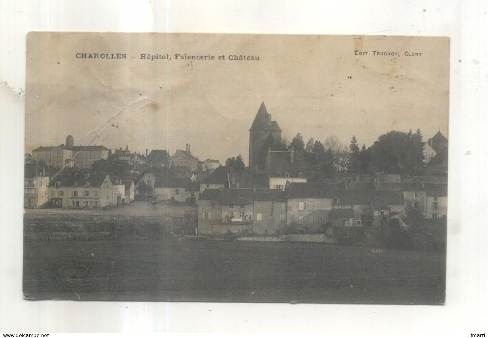 Charolles, Hopital, Faiencerie Et Chateau - Charolles