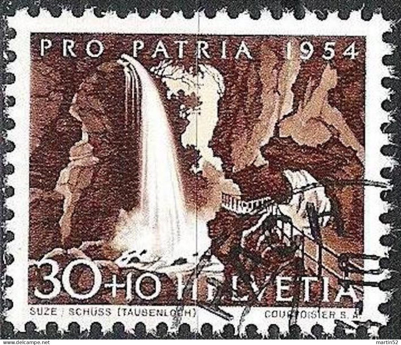 Schweiz Suisse Pro Patria 1954: Suze+Silsersee Zu WII 69+70 Mi 600+601 Yv 551+552 Mit ⊙ RORSCHACH (Zu CHF 25.00) - Gebraucht