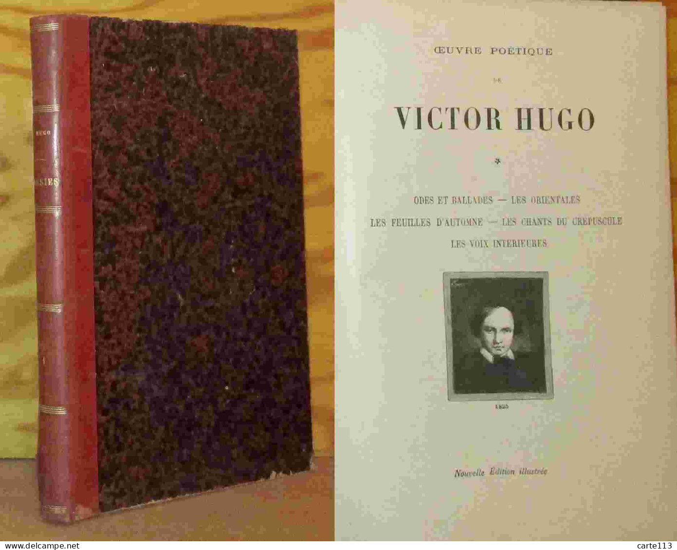 HUGO Victor - OEUVRE POETIQUE - TOME 1 - 1801-1900