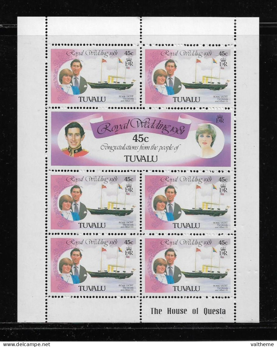 TUVALU  ( DIV - 379 )   1981  N° YVERT ET TELLIER  N°  155/160     N** - Tuvalu (fr. Elliceinseln)