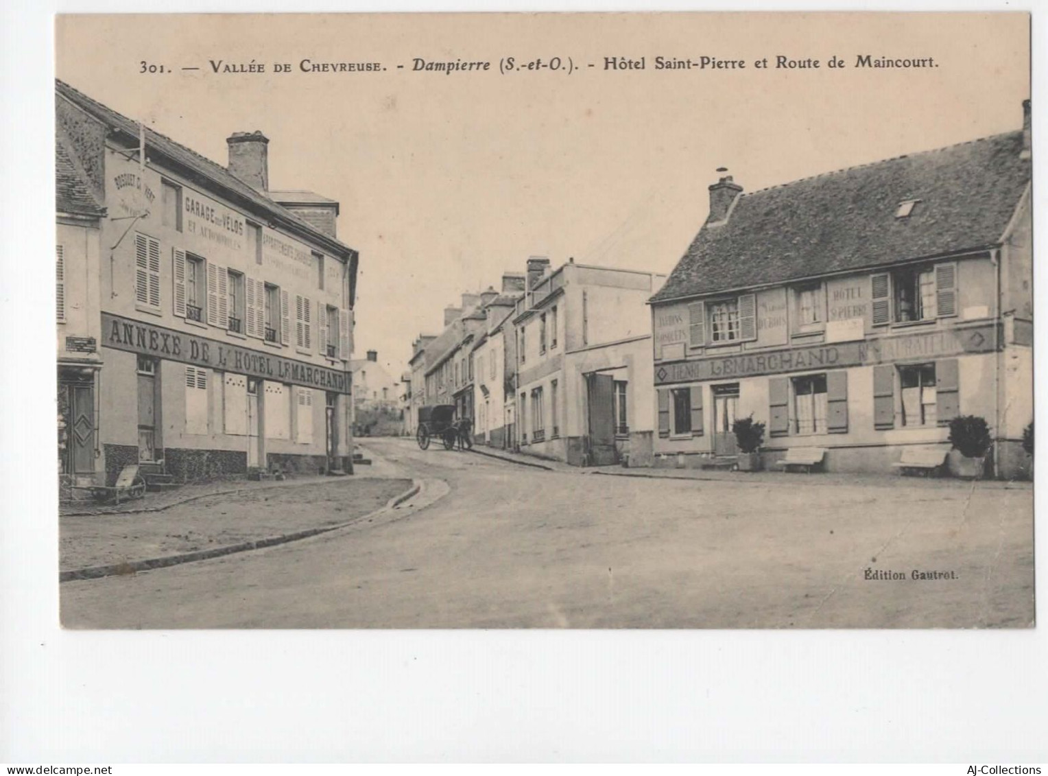 AJC - Vallée De Chevreuse - Dampierre - Hotel Saint Pierre Et Route De Maincourt - Dampierre En Yvelines