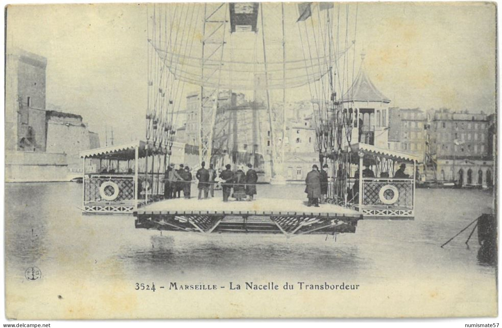 CPA MARSEILLE - La Nacelle Du Transbordeur - Année 1910 - Ed. F G N°3524 - Non Classificati