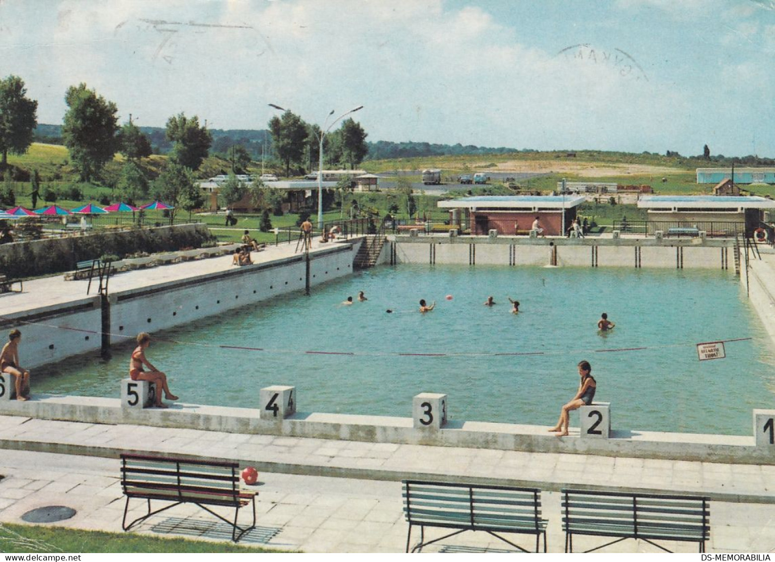 Zalakaros - Thermalfurdo , Swimming Pool 1977 - Ungheria