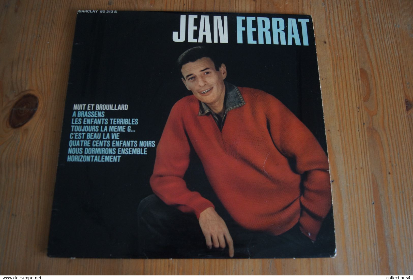 JEAN FERRAT NUIT ET BROUILLARD 25 CM 1963 - Sonstige - Franz. Chansons