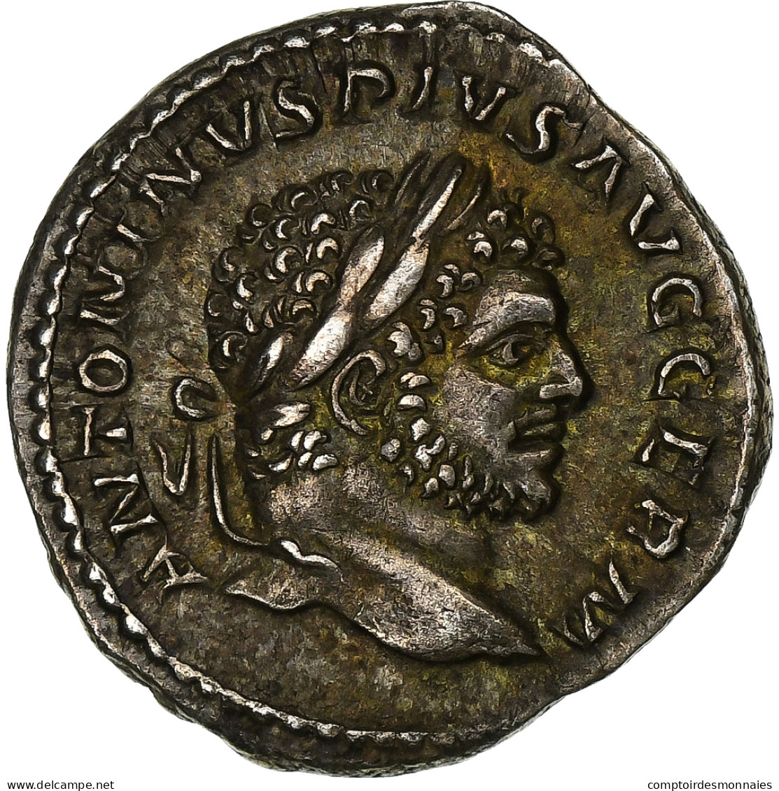 Caracalla, Denier, 215, Rome, Argent, SUP, RIC:266 - La Dinastía De Los Severos (193 / 235)