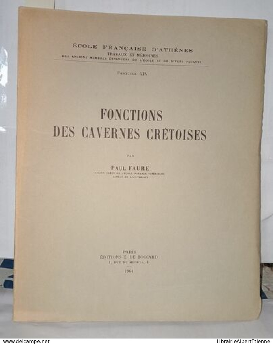 Fonctions De Cavernes Crétoises - Archéologie