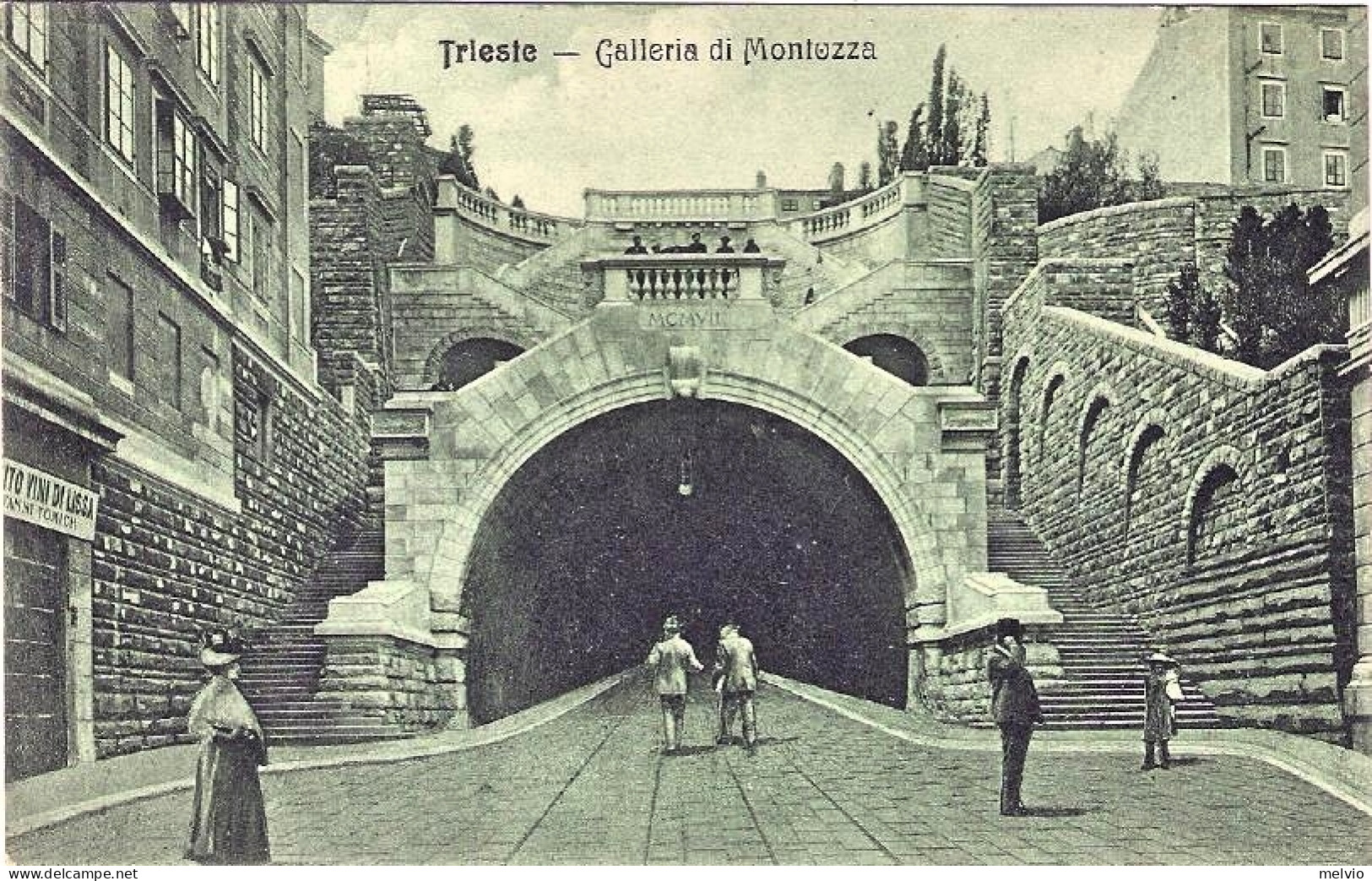 1930ca.-"Trieste-galleria Di Montuzza"non Viaggiata - Trieste