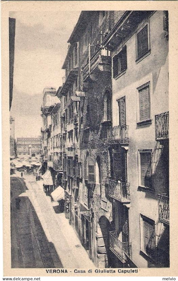 1930ca.-"Verona-casa Di Giulietta Capuleti"non Viaggiata - Verona