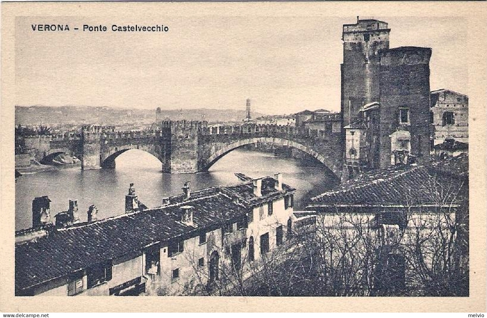 1930ca.-"Verona-Ponte Castelvecchio"non Viaggiata - Verona