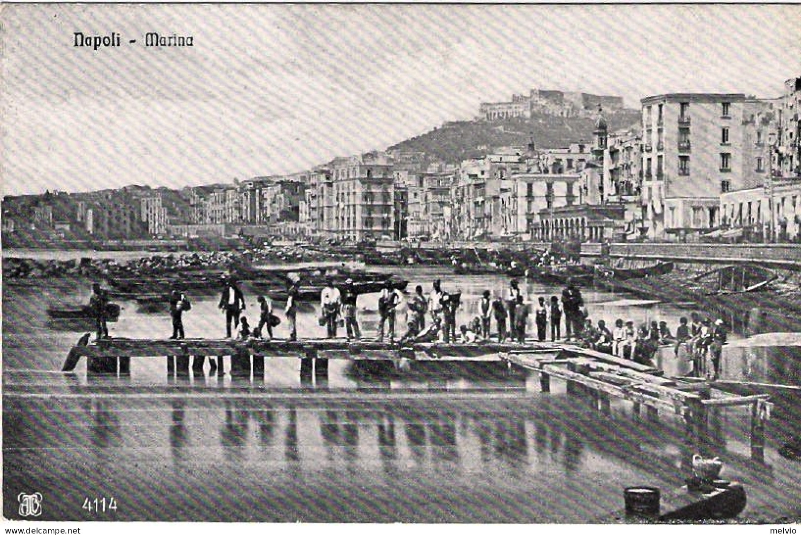 1930ca.-"Napoli-Marina"non Viaggiata - Napoli