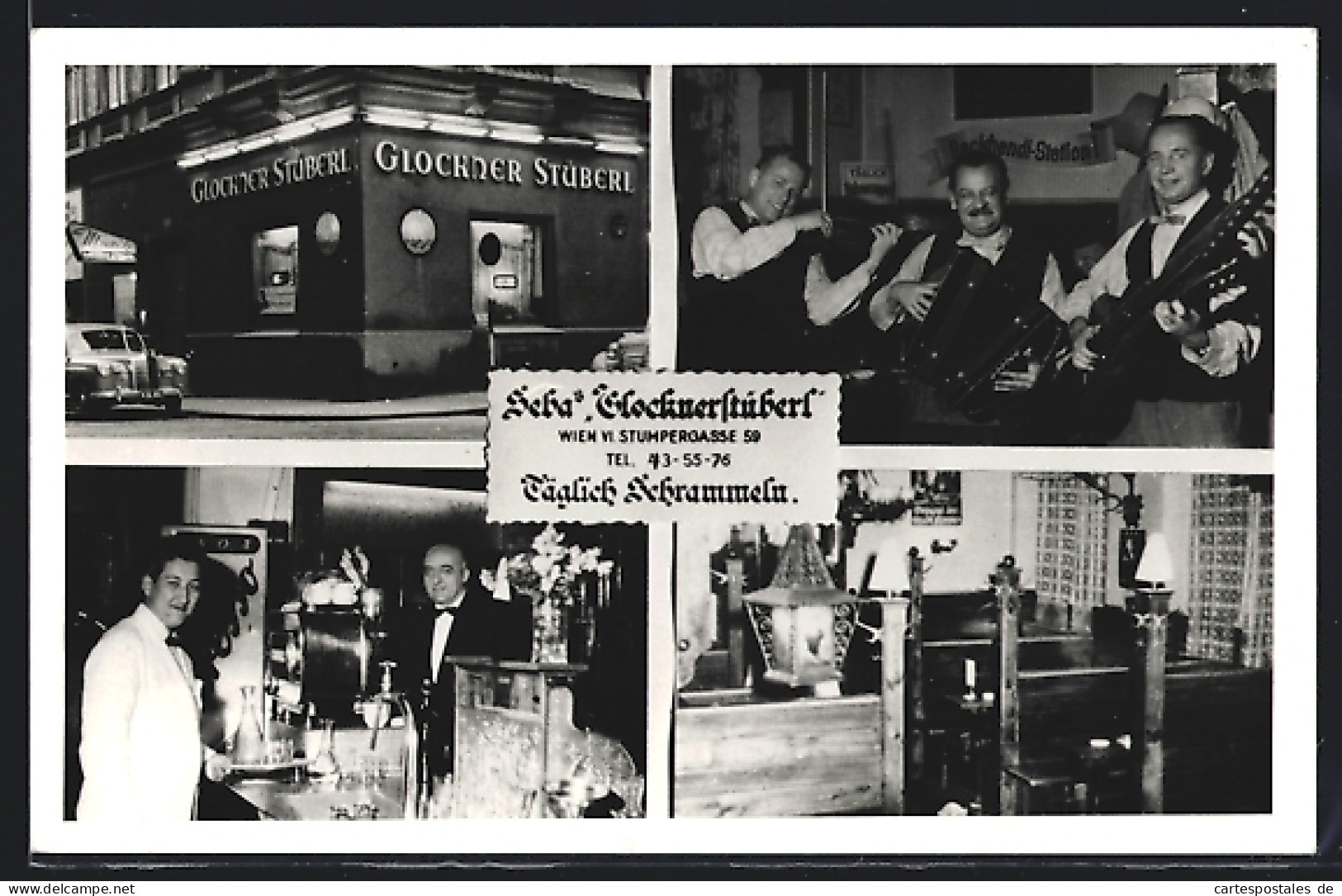 AK Wien, Restaurant Sebas Glocknerstüberl, Stumpergasse 59  - Other & Unclassified