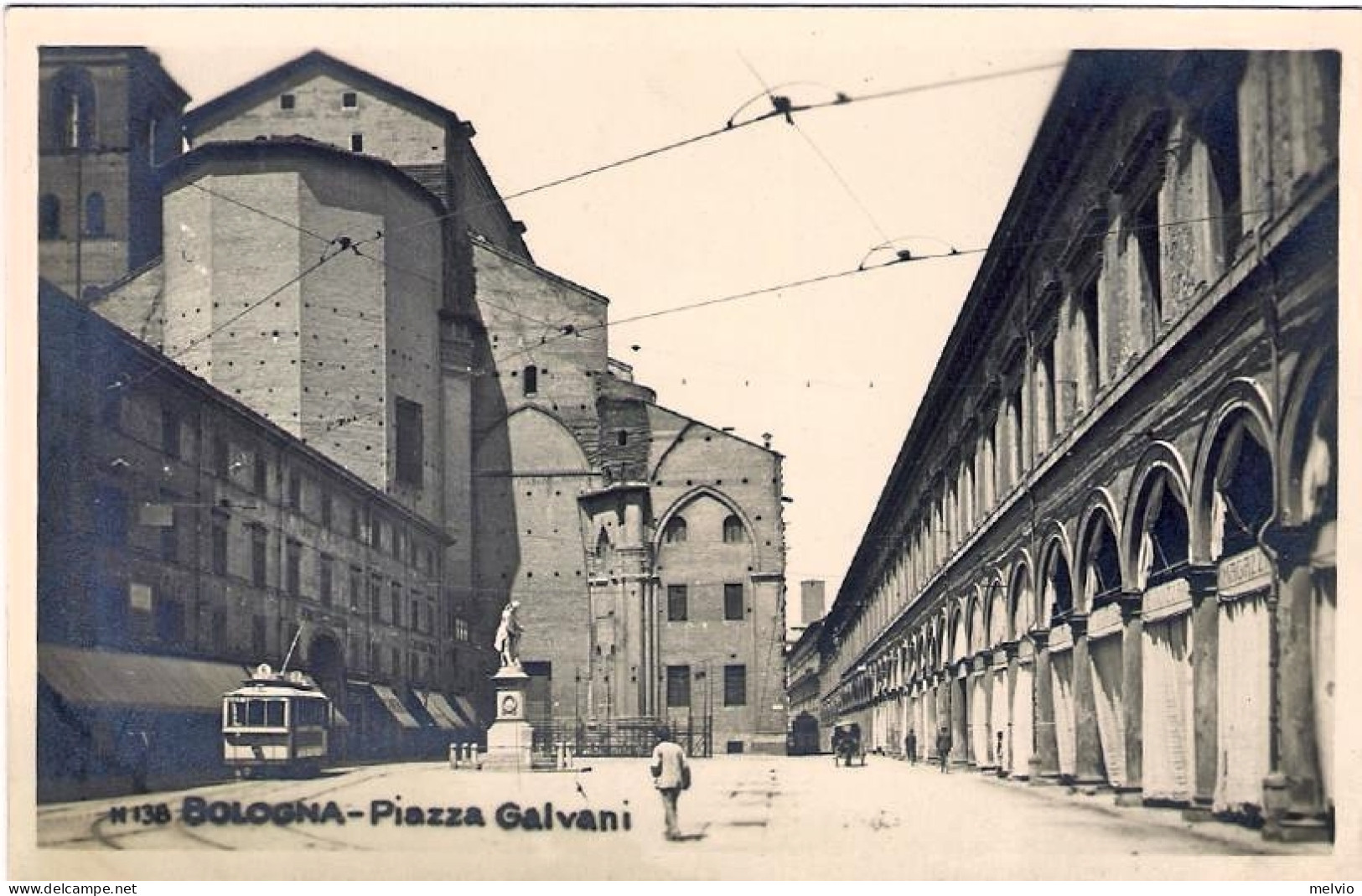 1930ca.-"Bologna-piazza Calvani"non Viaggiata - Bologna