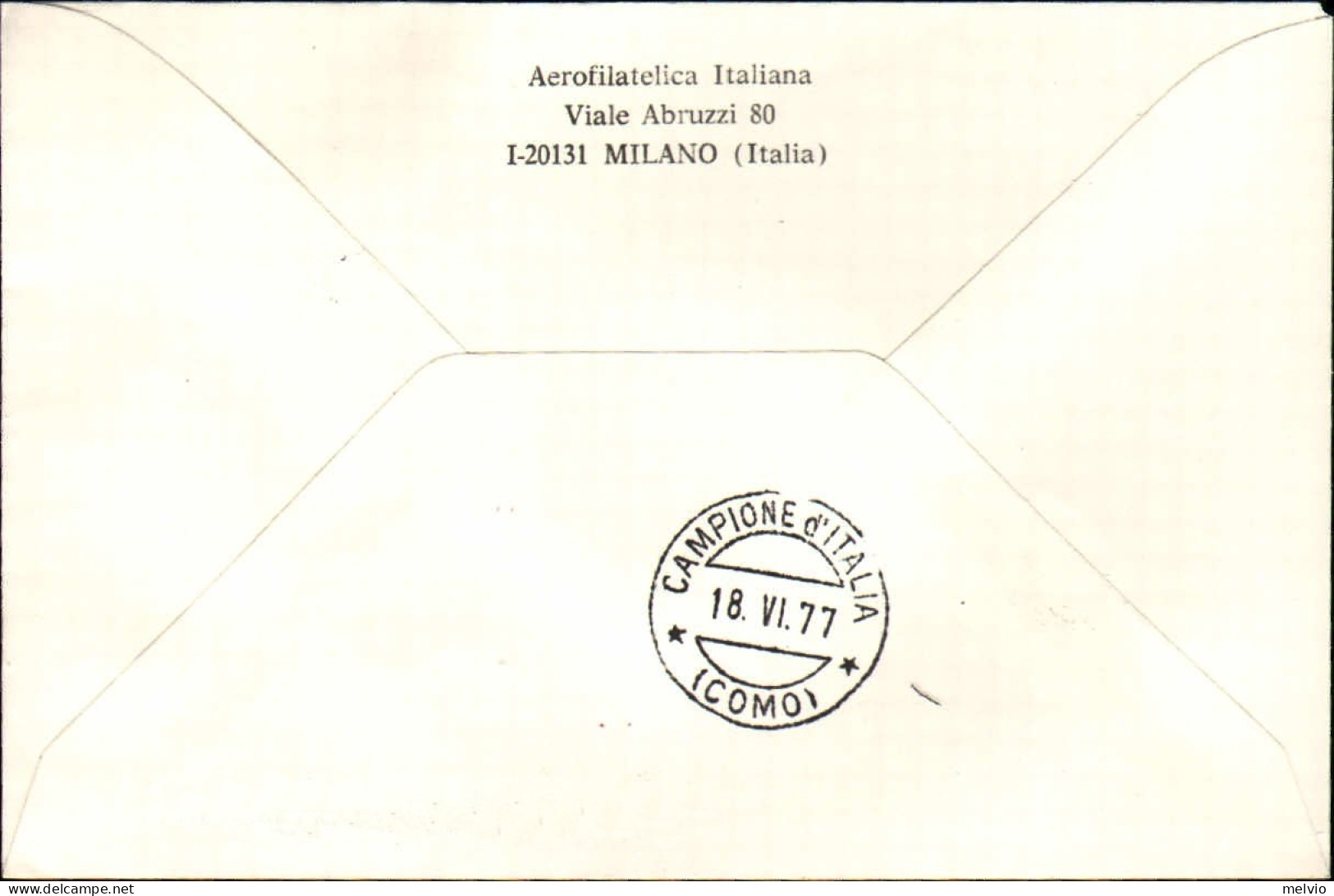 Vaticano-1977 Centenario Dell'elicottero Di Enrico Forlanini,volo Speciale Con E - Airmail