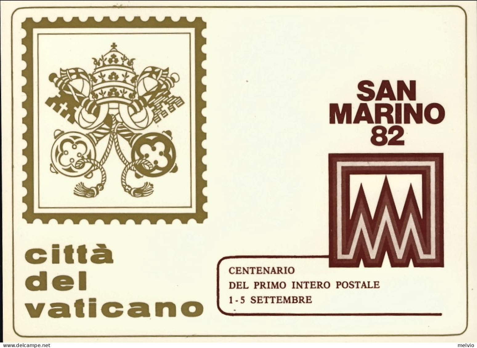 Vaticano-1982 "volo Celebrativo Dell'aeronautica Militare Rimini Ciampino Con F/ - Airmail
