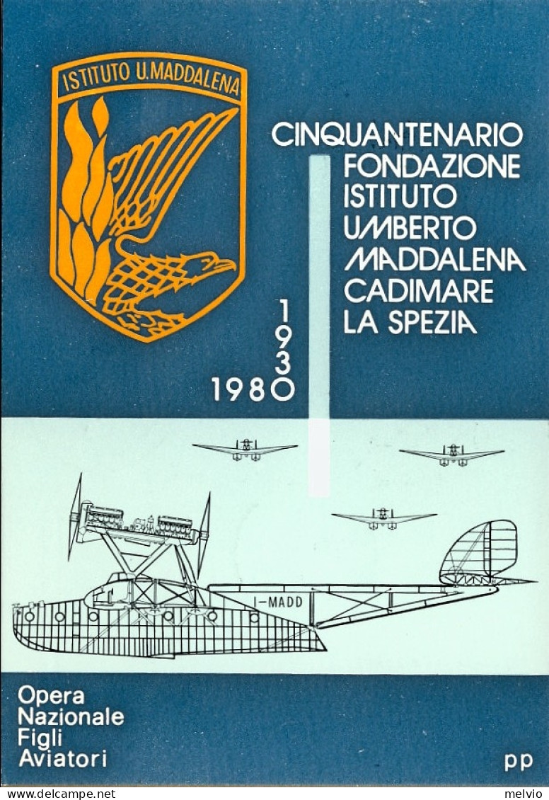 1980-Vaticano Cartolina Per Il Cinquantenario Della Fondazione Istituto U. Madda - Airmail
