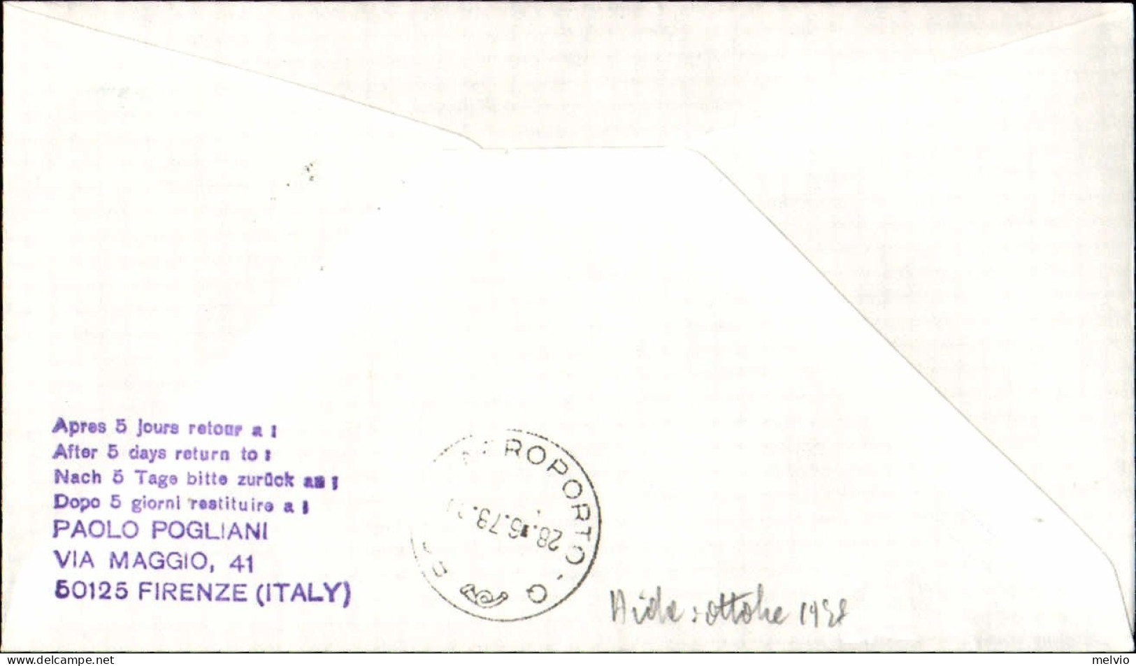 1978-Autriche Osterreich Austria Lettera Con Bollo Figurato Della AA Per Il 20 A - Other & Unclassified