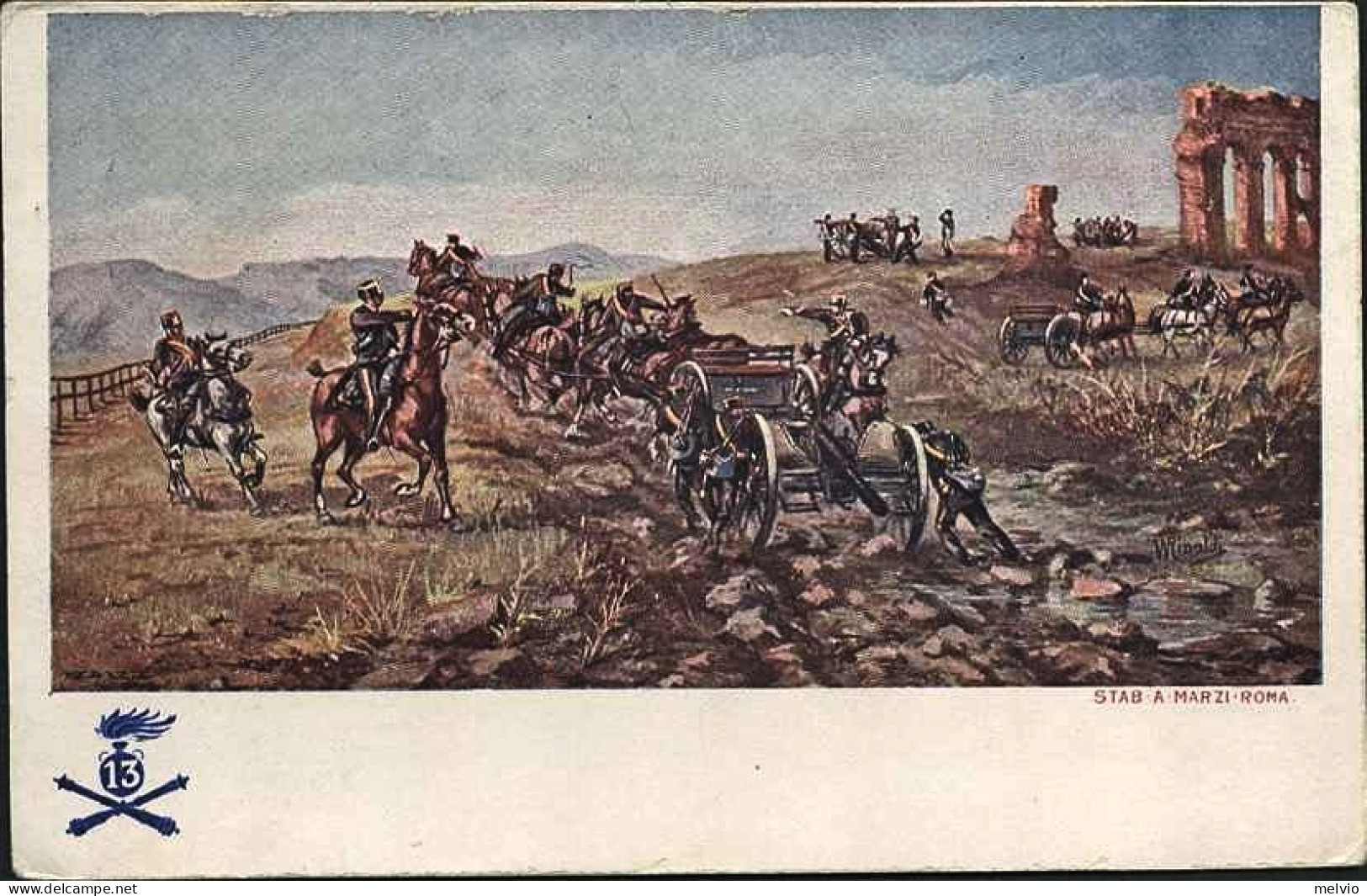 1904-"13 Reggimento Fanteria" - Patriottiche