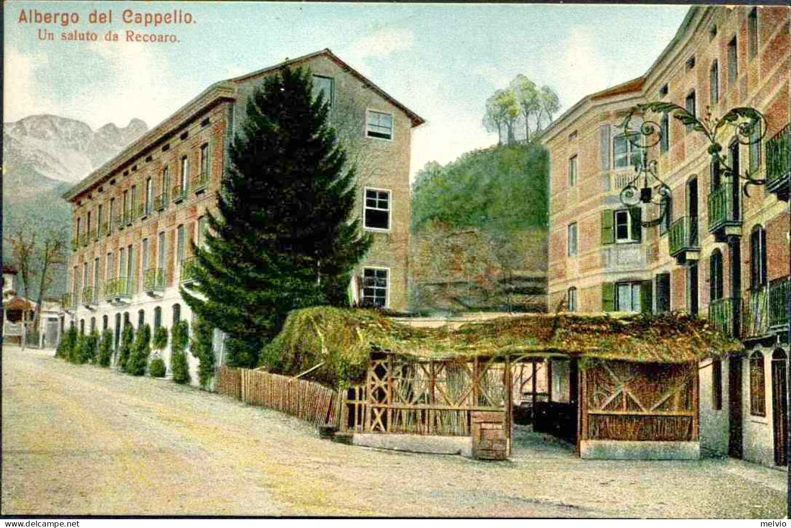 1904circa-Italia "Recoaro Albergo Del Cappello" - Vicenza