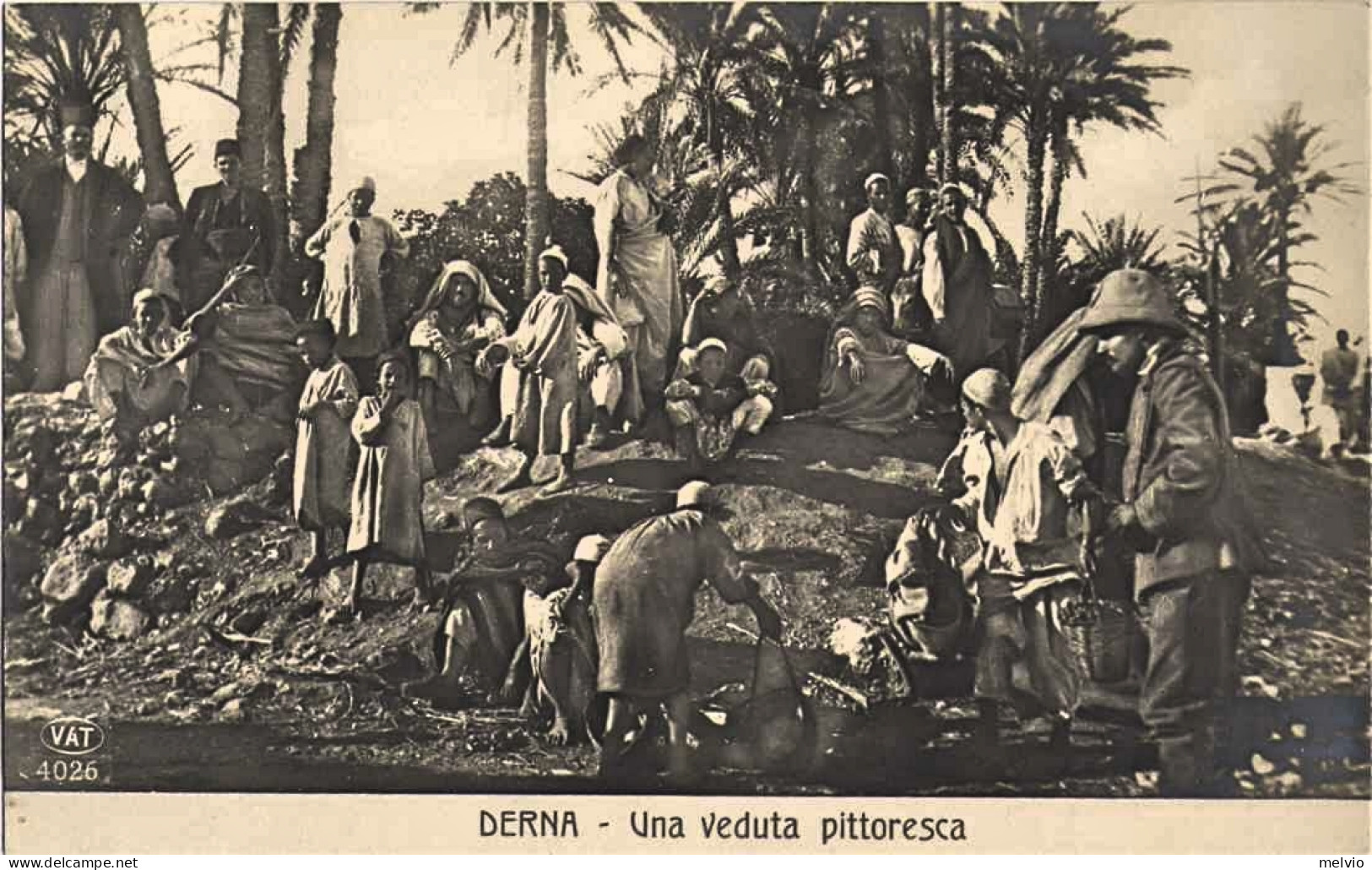1911/12-"Guerra Italo-Turca,Derna-una Veduta Pittoresca" - Tripolitania