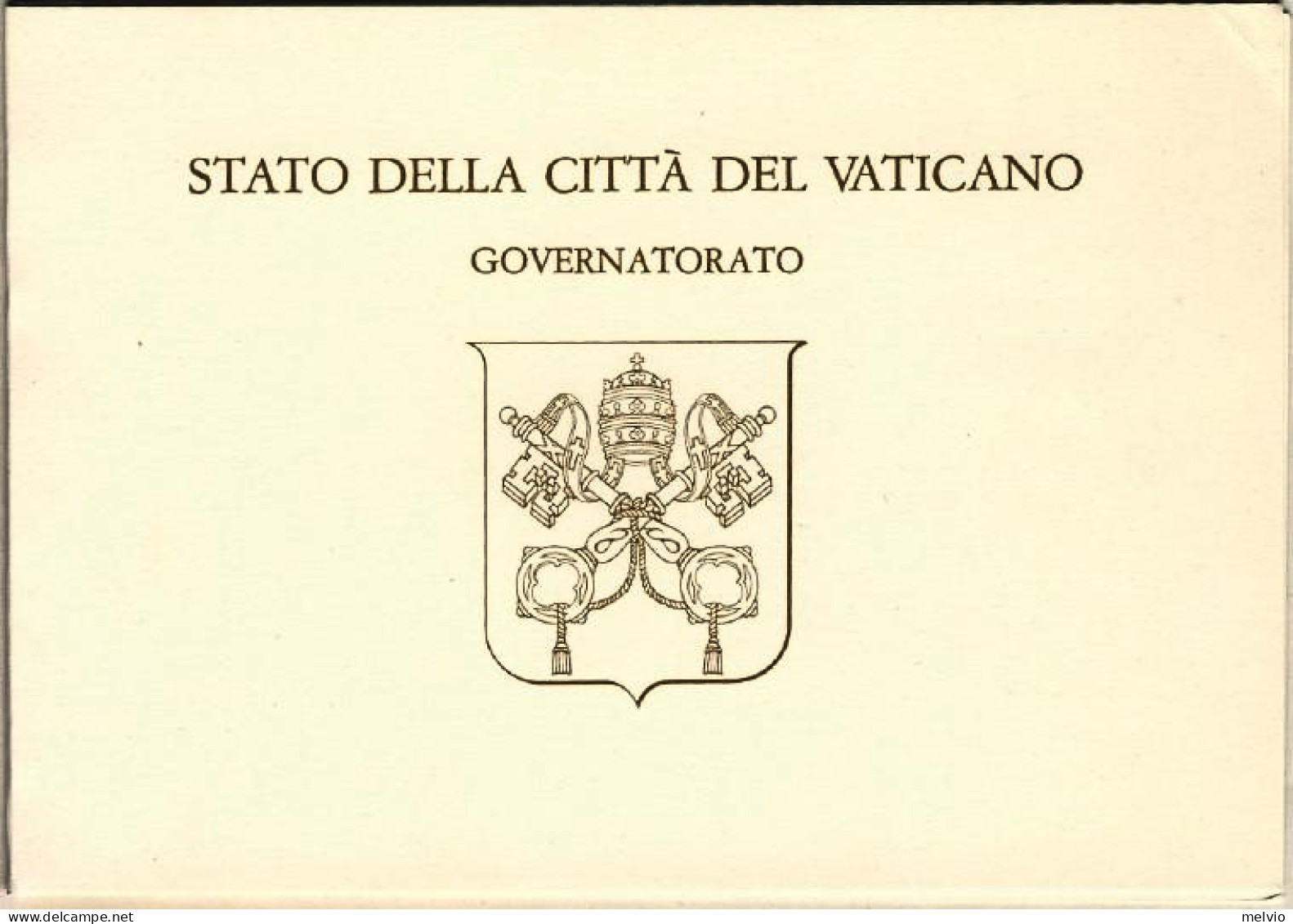 1979-Vaticano Cartoncino Del Governatorato Affrancato L.70 Papa Luciani Bollo Am - Airmail