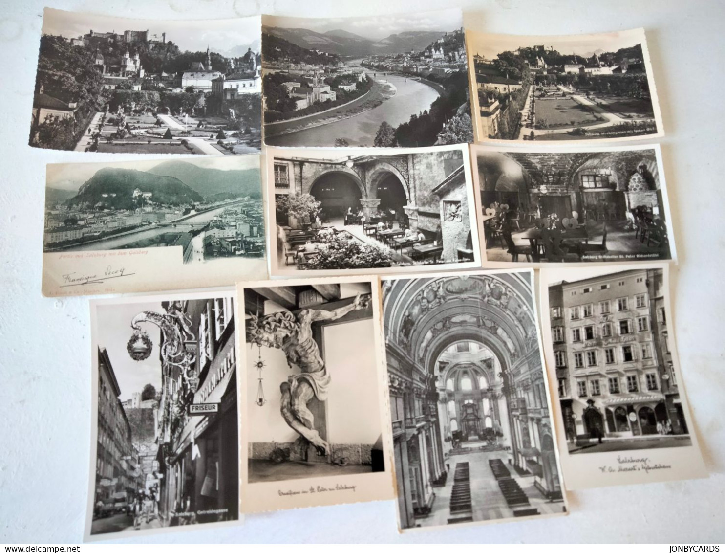 Lot Of 10 Austria,Salzburg Postcards.#46 - Autres & Non Classés