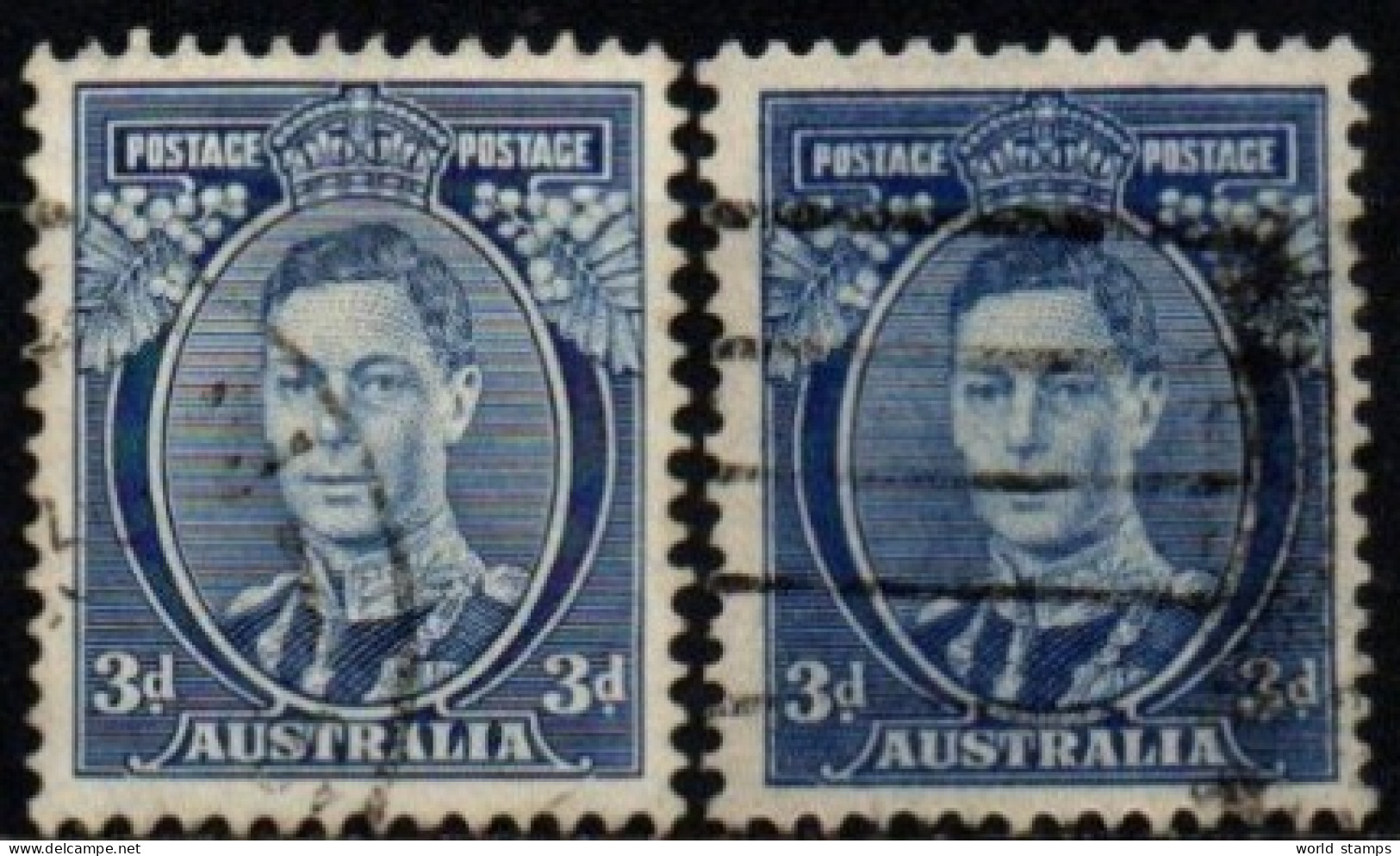 AUSTRALIE 1937-8 O - Usati