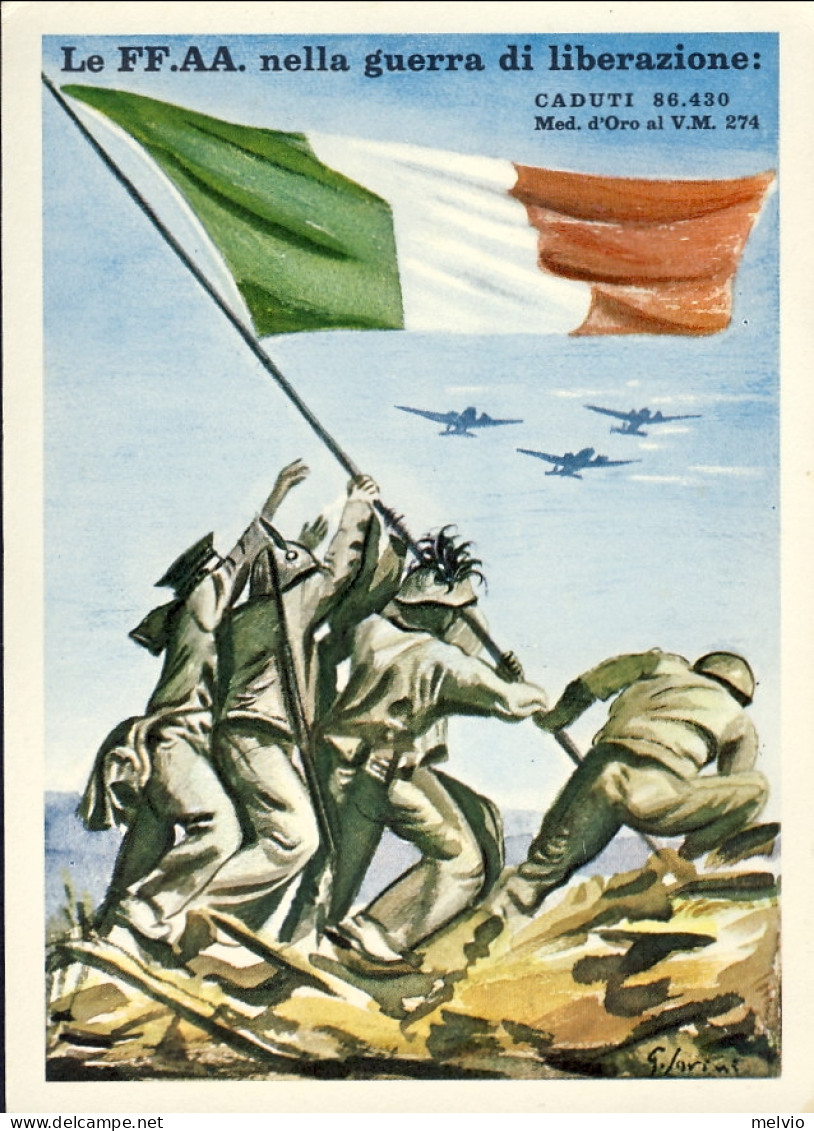 1955circa-le FF.AA.nella Guerra Di Liberazione - Patrióticos