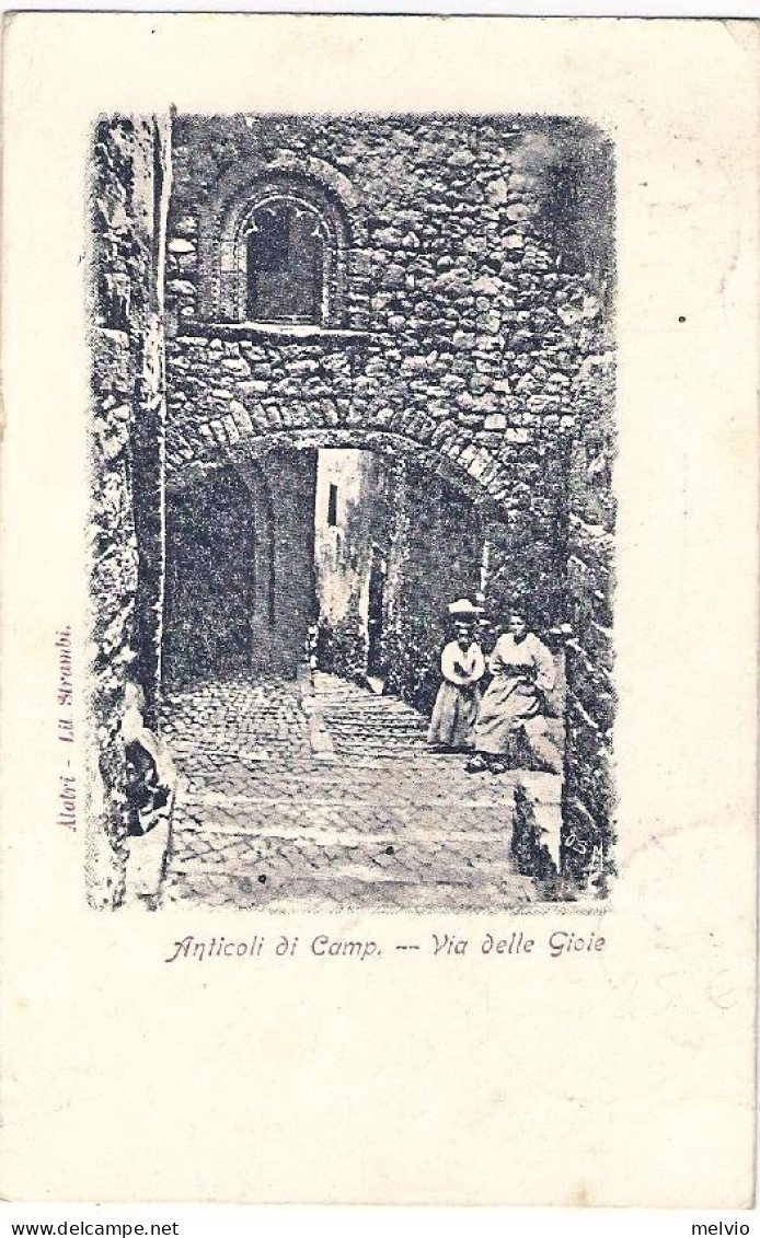 1902-"Anticoli Di Campagna Fiuggi-via Delle Gioie" - Frosinone