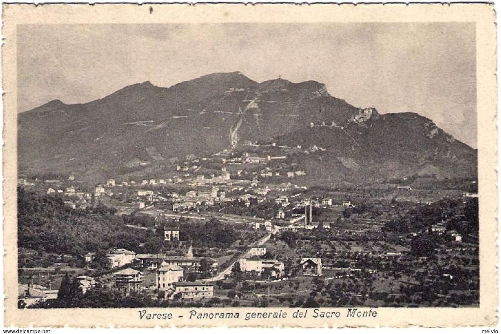 1930circa-"Varese-panorama Generale Del Sacro Monte" - Varese