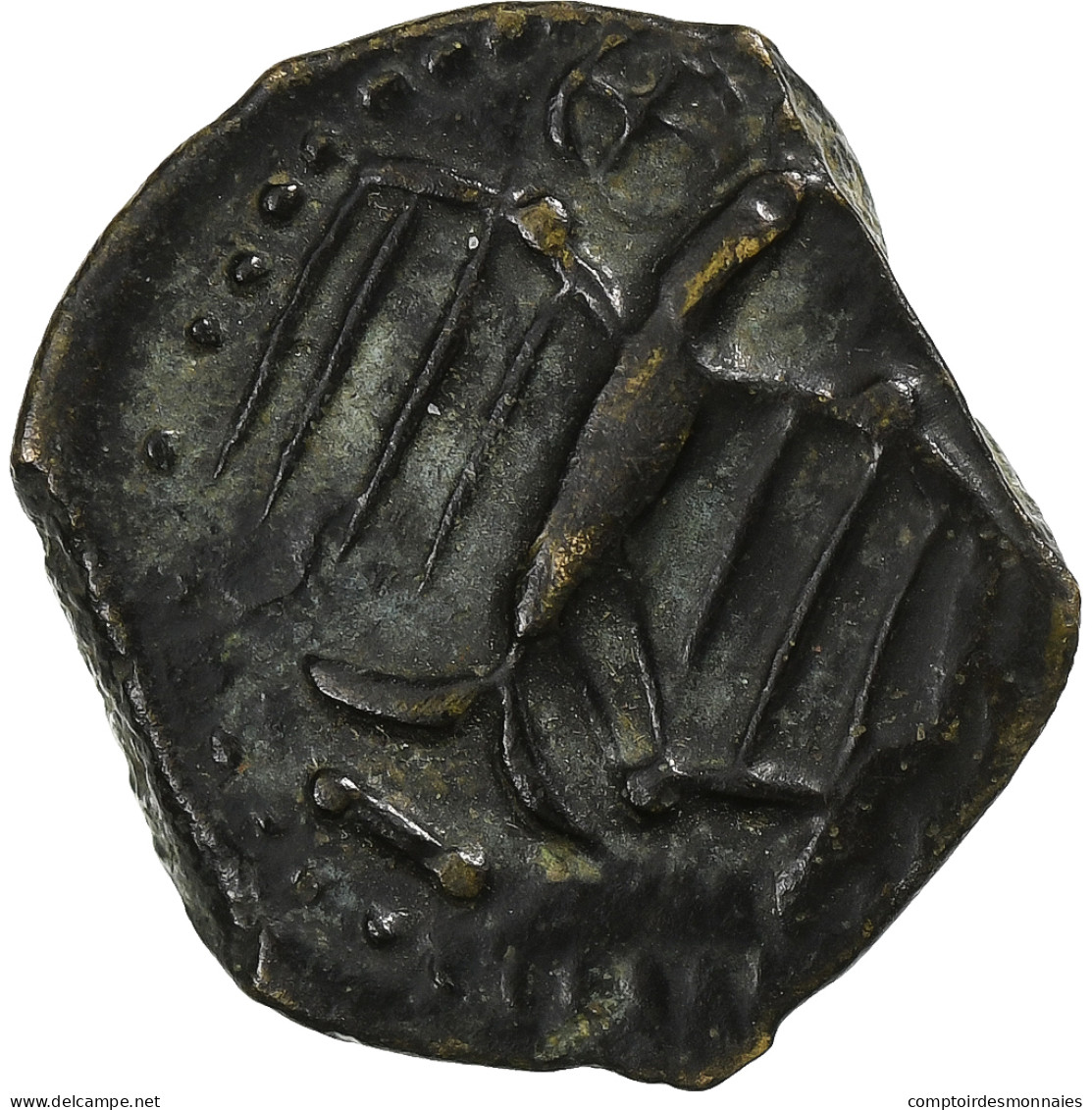 Carnutes, Bronze à L'aigle Et à La Rouelle, Ca. 60-40 BC, Bronze, SUP - Gauloises