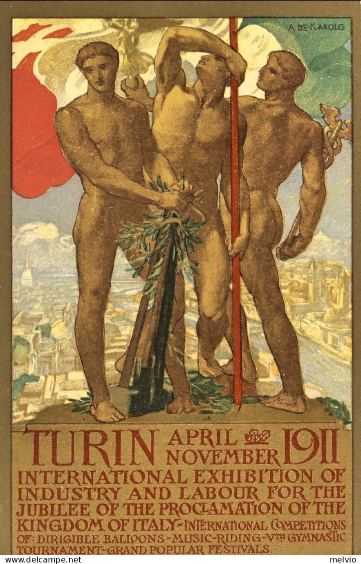 1911-Turin April-November Internationale Industrie-und Gewerbe-Ausstellung,illus - Heimat