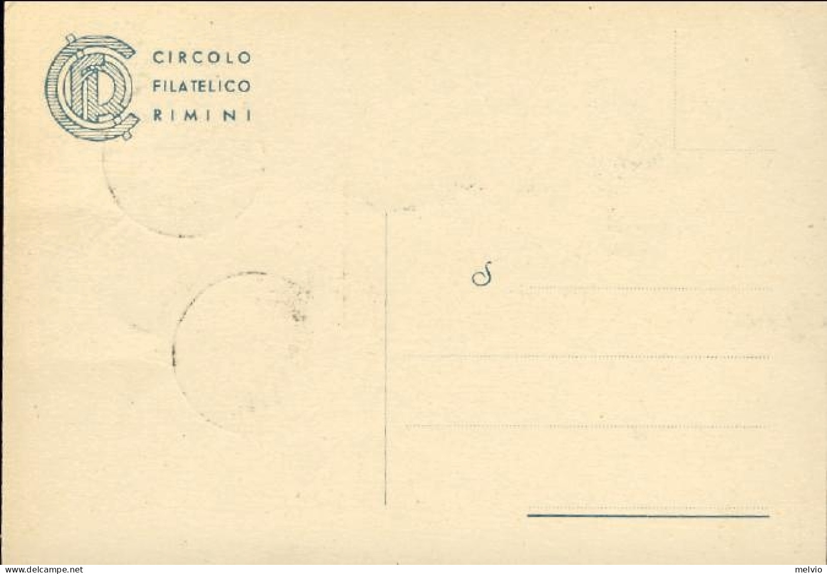 1954-cartolina Illustrata Settimana Aerea Internazionale Rimini Con Bollo Della  - Betogingen
