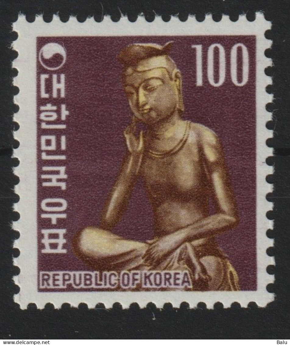 Korea Süd 1969 Buddha Michel 658 ** MNH, 2 Scans, Michel 125,-€ - Corea Del Sud