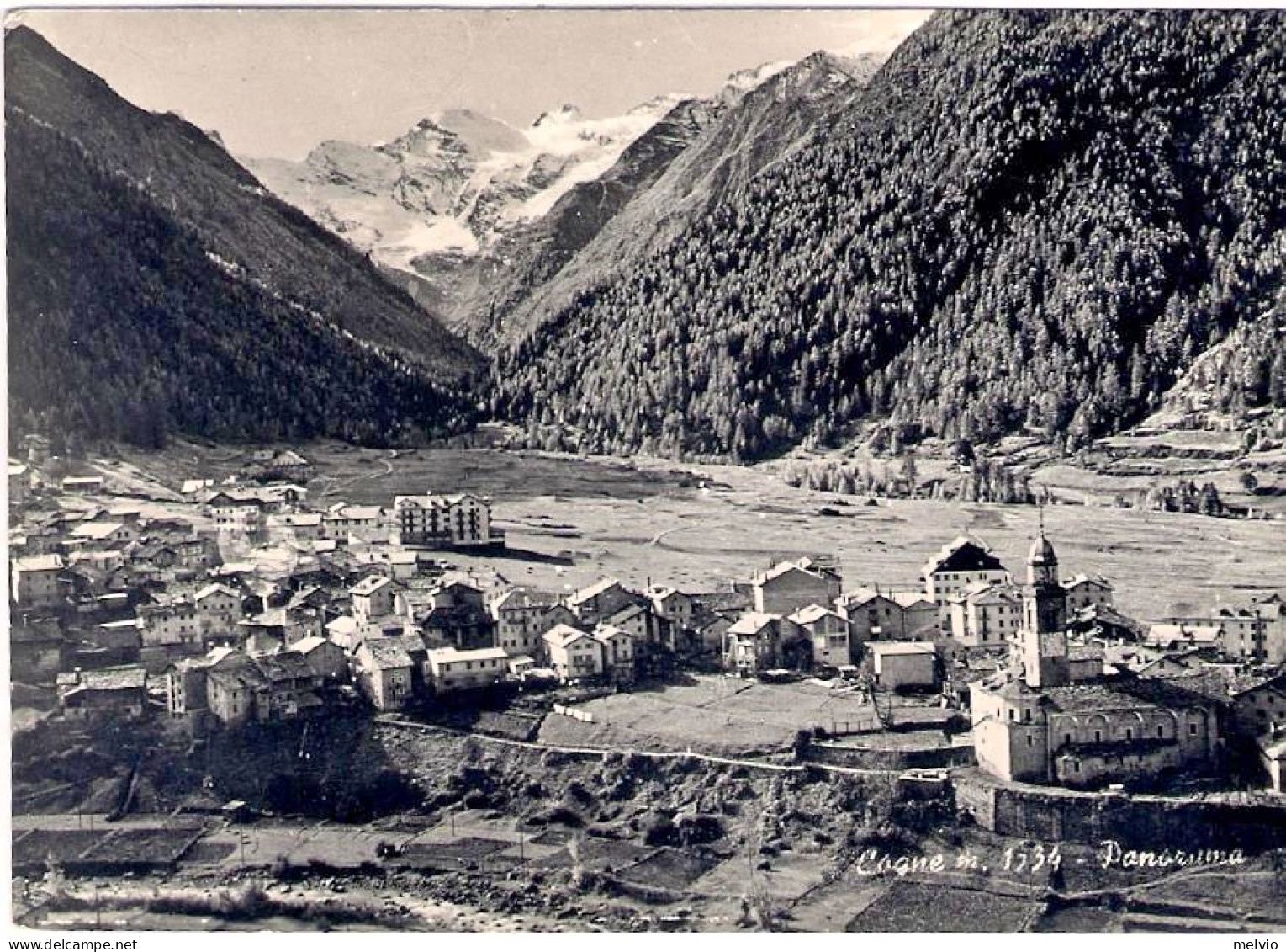 1961-cartolina Cogne Aosta Diretta In Francia Affrancata L.25 XVII^Olimpiade Iso - Aosta