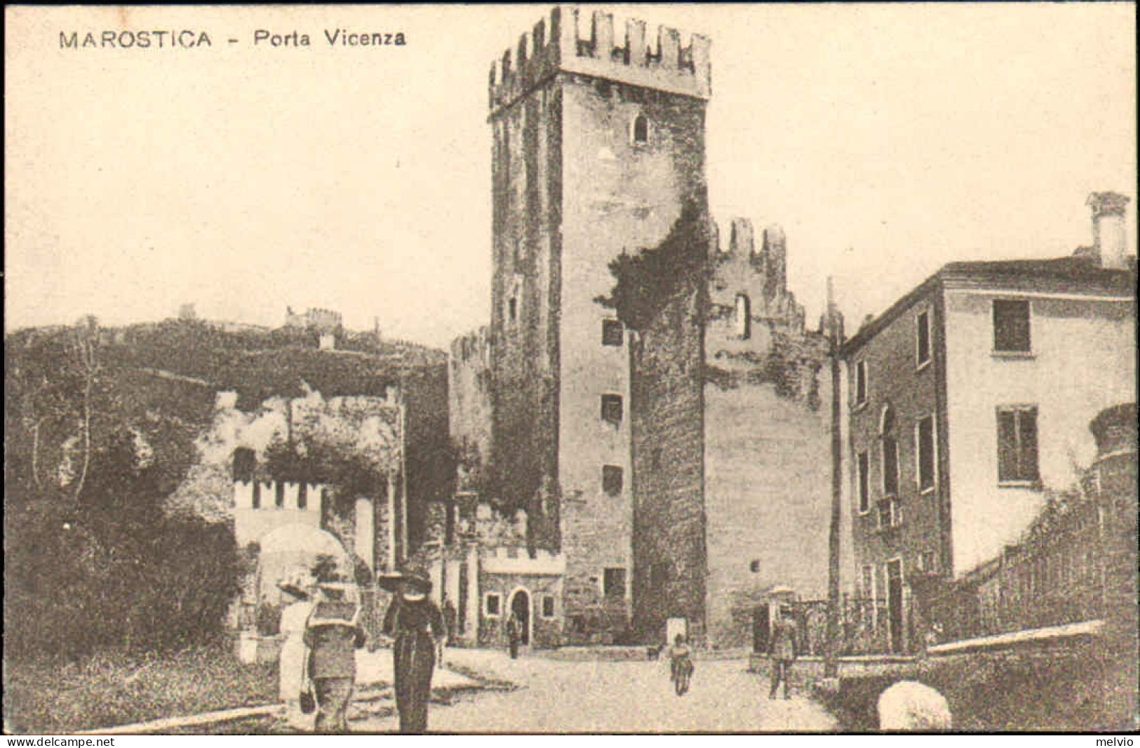 1920circa-"Marostica Porta Vicenza" - Vicenza