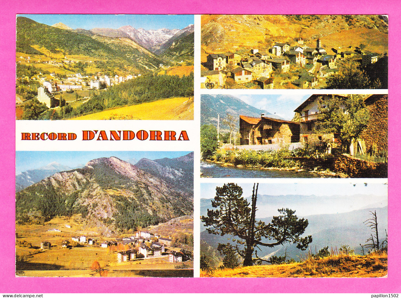 E-Andorre-98P62  VALLS D ANDORRA, Multivues, BE - Andorre