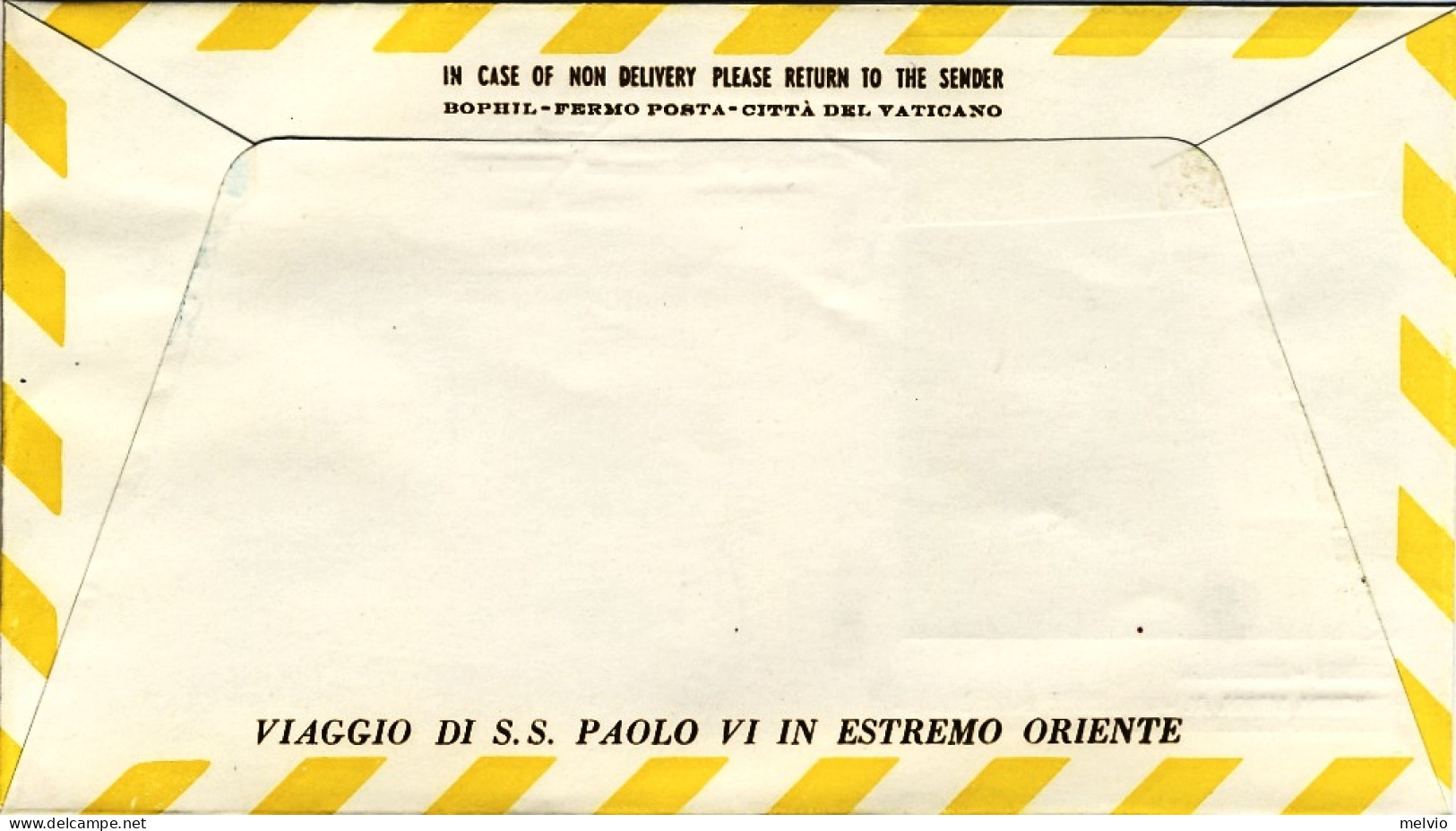 1970-Australia Viaggio Di Sua Santita' Paolo VI In Estremo Oriente - Aerogramas