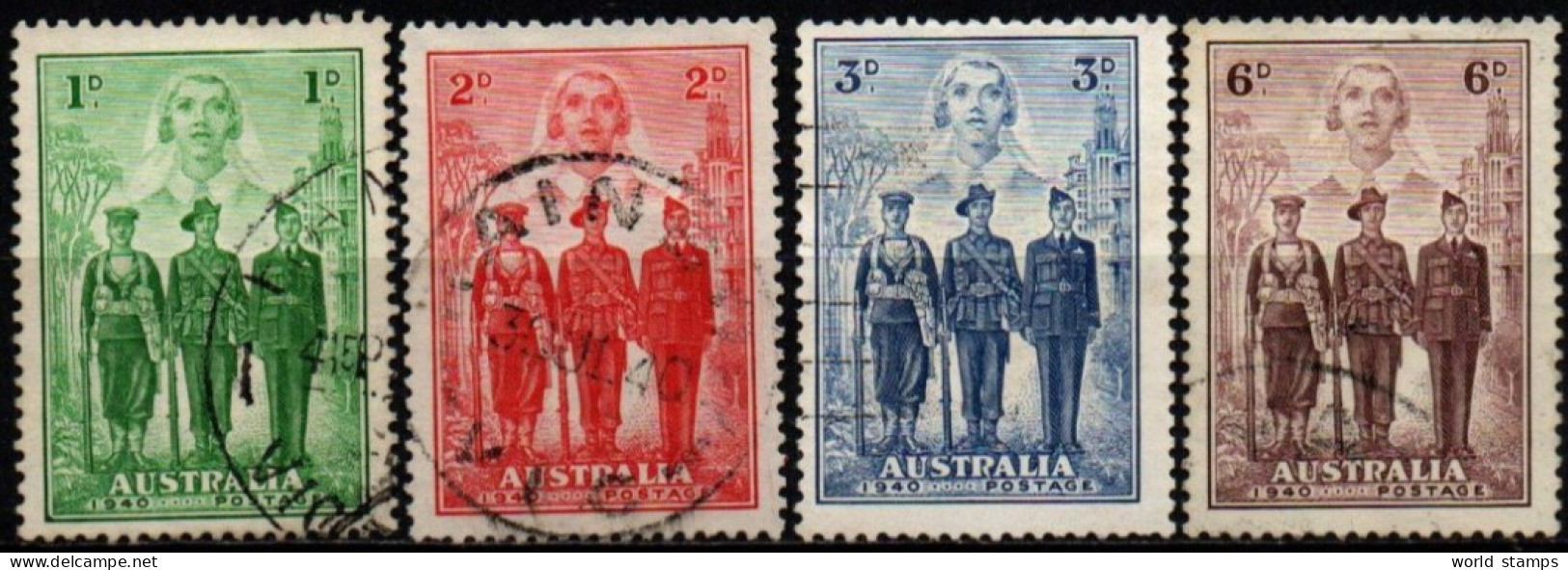 AUSTRALIE 1940 O - Usados