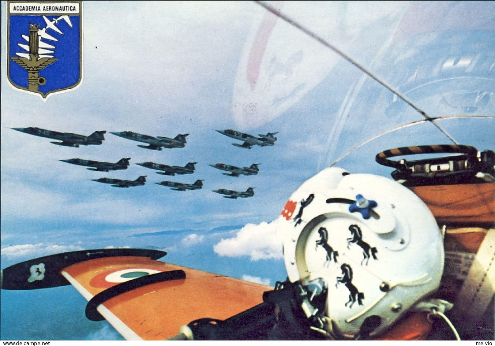 1982-cartolina Aeronautica Militare Italiana Dispaccio Aereo Speciale Pozzuoli-P - Luchtpost