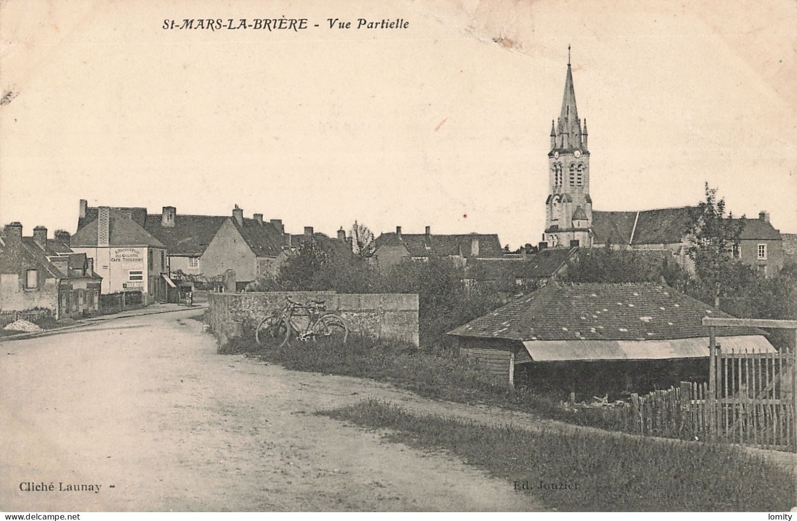 France Semeuse Paire Veticale Issue De Carnet Sur Carte Postale Cachet 1911 , 5 Centimes Vert - 1906-38 Semeuse Camée