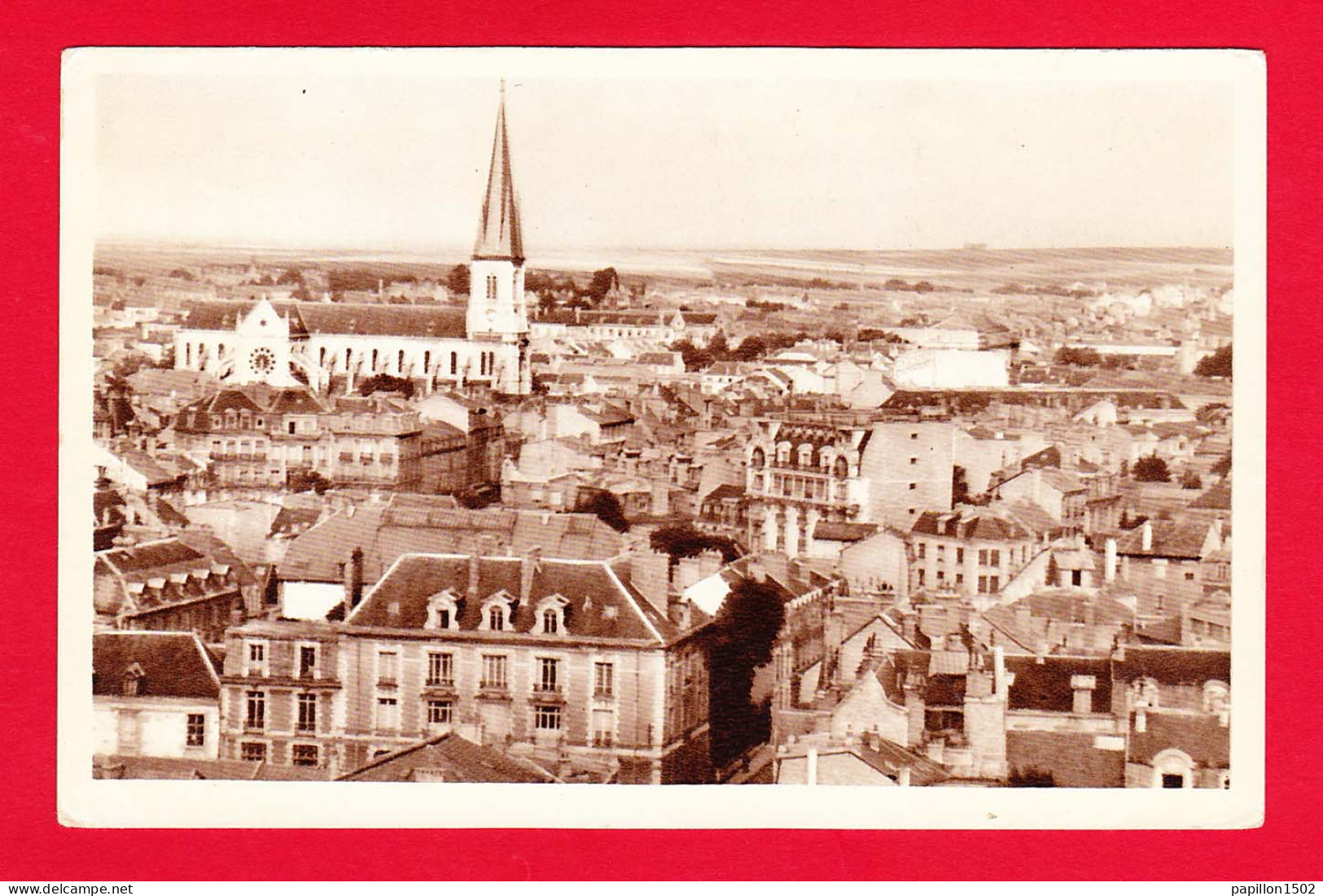 F-51-Reims-19PH24  Vue Générale Sur La Ville, Type Photo, BE - Reims